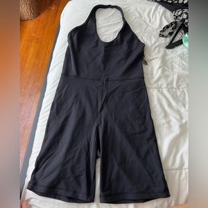 Wilfred free halter jumpsuit/romper